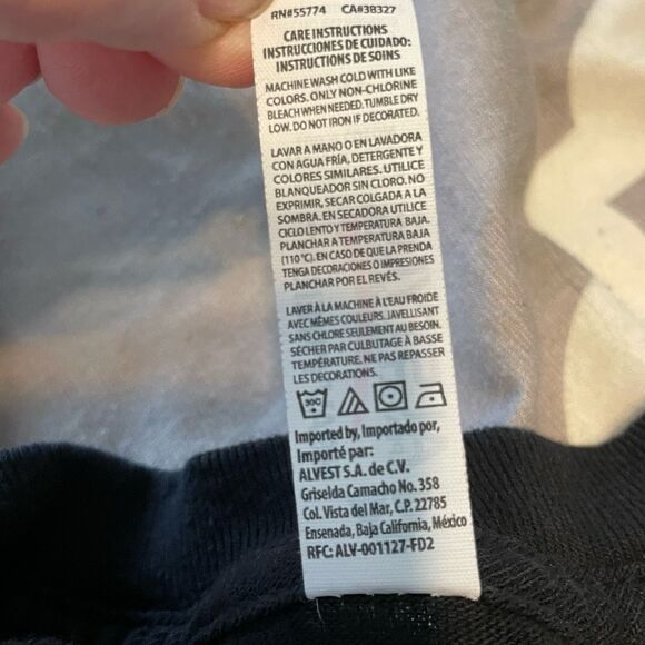 The Chain Smokers Paris Graphic Tee Black White Short Sleeve Crewneck S - Picture 5 of 5